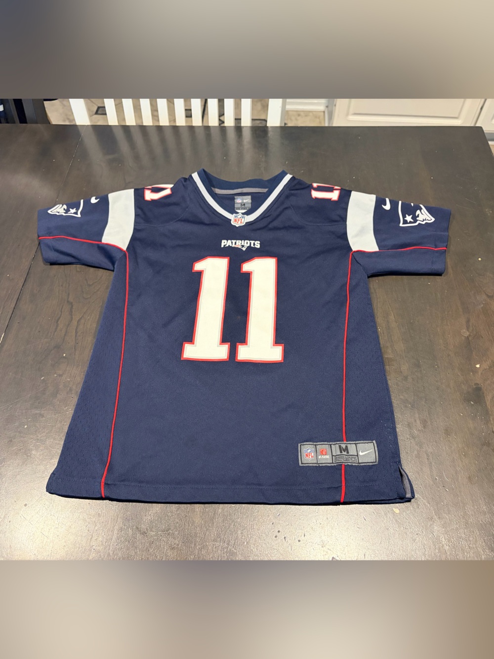 Nike New England Patriots Julian Edelman NFL Football Jersey Youth Medium